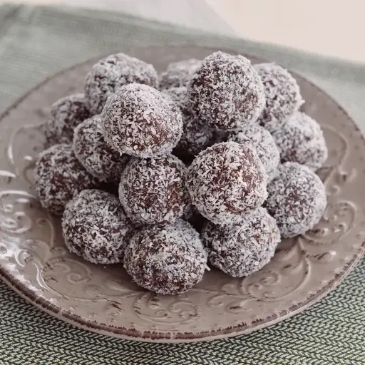 Bolas de Salame de Chocolate